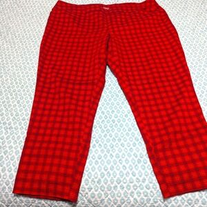 Croft and Barrow plaid pants